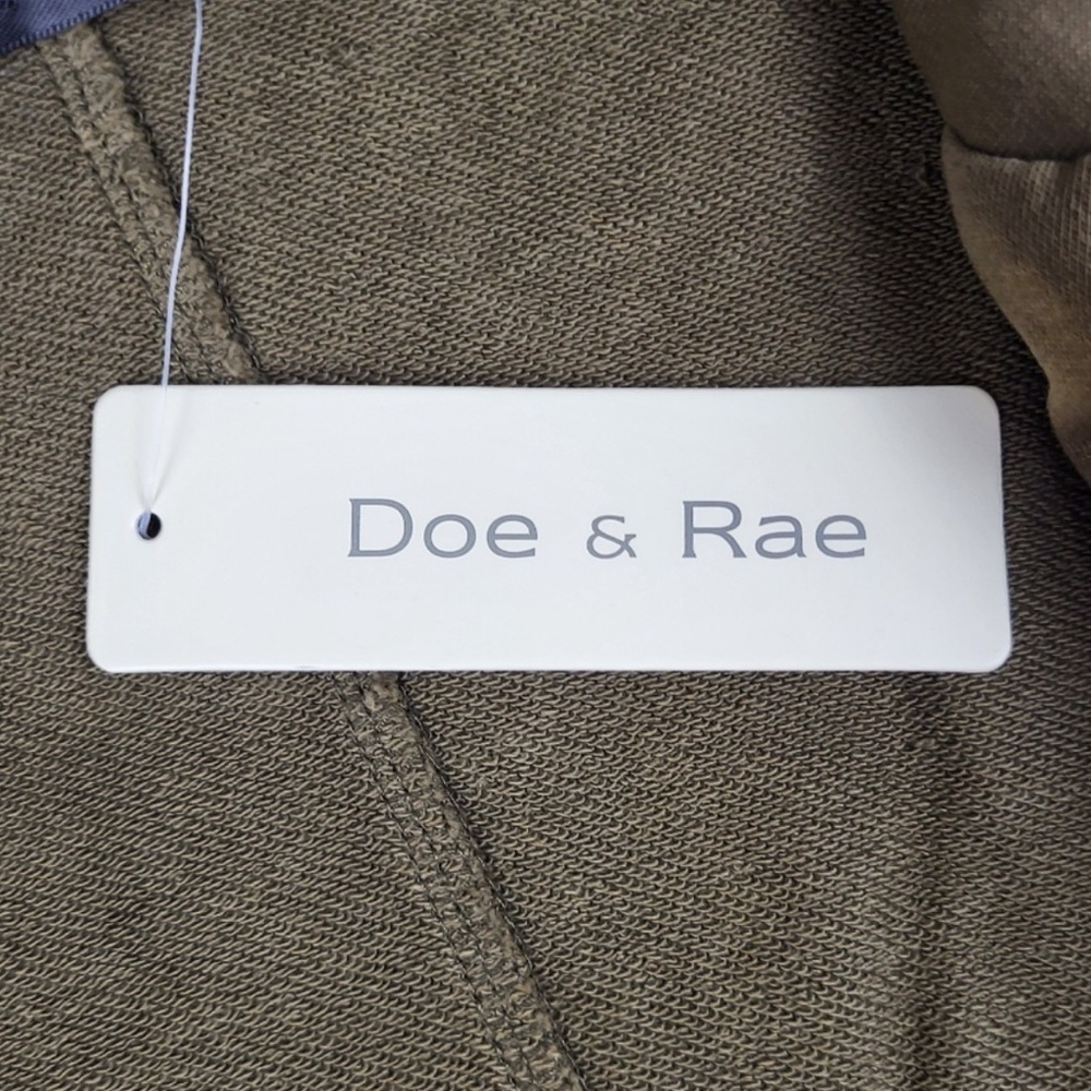 DOE & RAE Women’s Life Motto Moto Jacket Size Small NWT - Picture 7 of 8